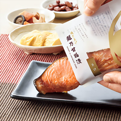 Amazon.co.jp: 鮭の味噌漬 樽詰(10切入)×5点セット／新潟 村上